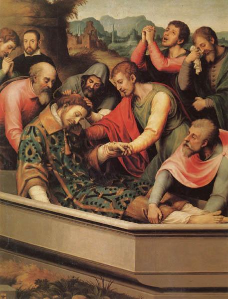 Juan de Juanes The Burial of St.Stephen